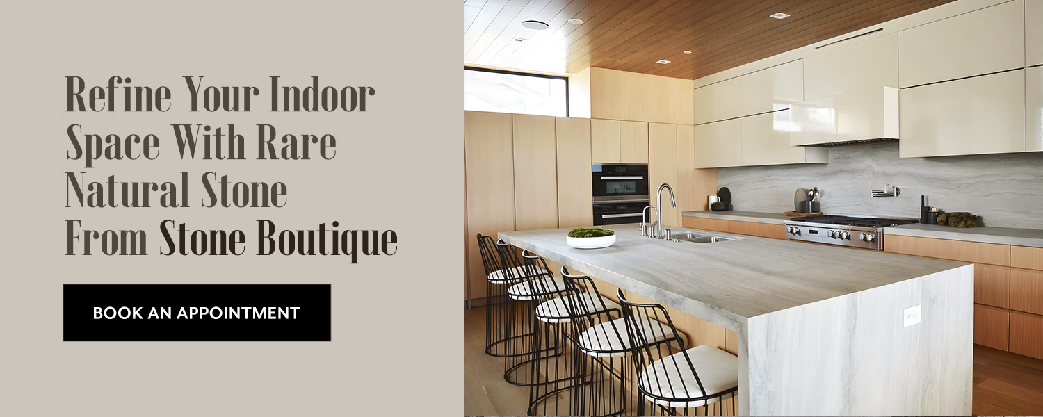Refine your indoor space with rare natural stone from Stone Boutique.