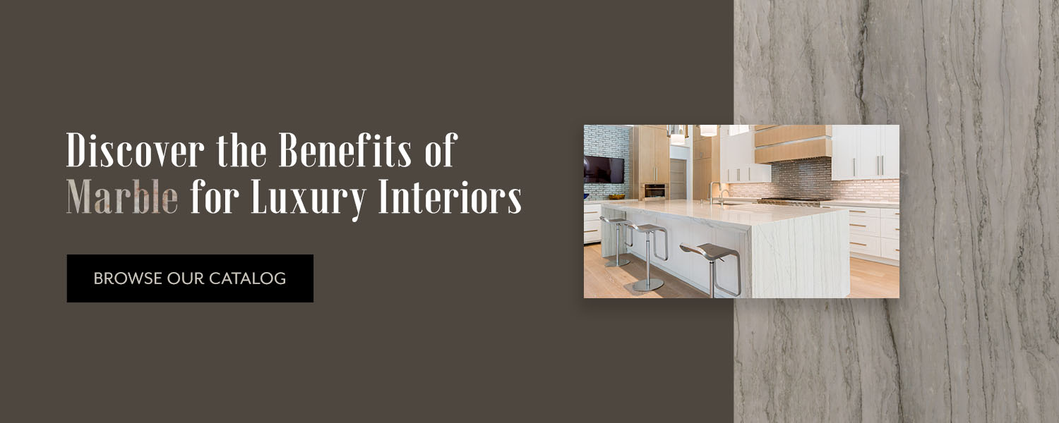 Discover the benefits of marble for luxury interiors.