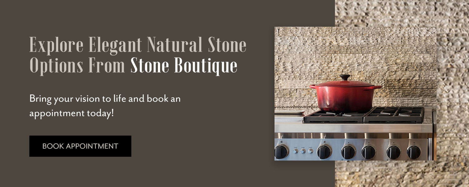 Explore elegant natural stone options from Stone Boutique.